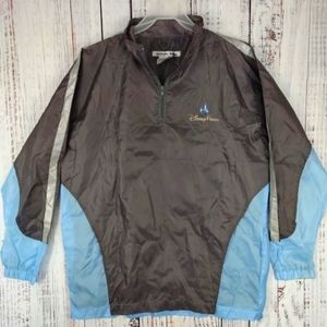 New Walt Disney World Disneyland Parks Packable Rain Windbreaker Jacket M/L
